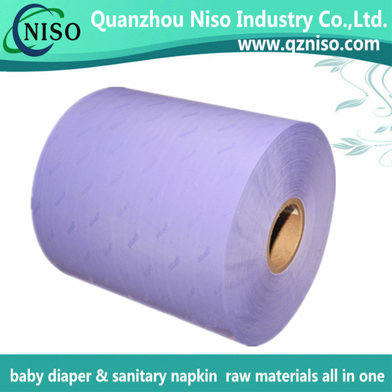 Silicone Release PE Film for Sanitary Napkin Raw Materials Backsheet Wrapping Film