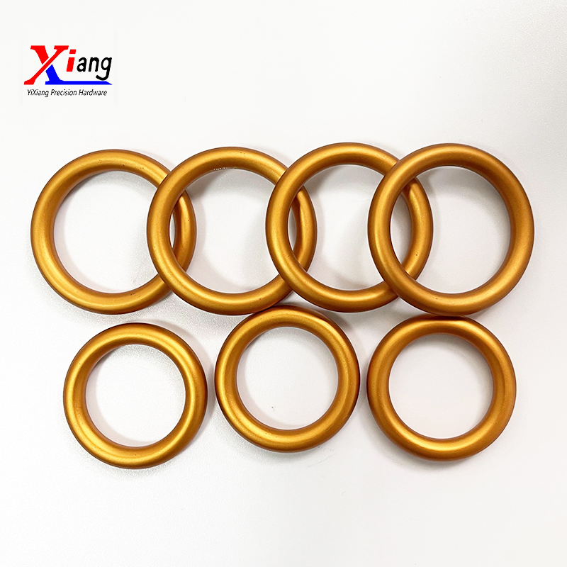 Customized Aluminum Ring Machining CNC Aluminum Machining with Surface Oxidation Color