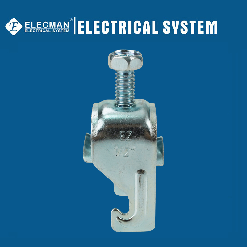 UL Listed Steel EMT One Piece Universal Strut Clamp with Conduit Cradle