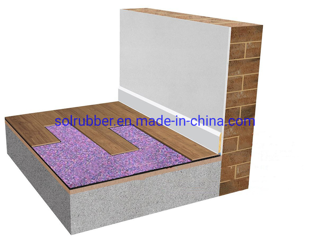 Sol Rubber Sound Absorbing Underlay Rubber Floor Mat
