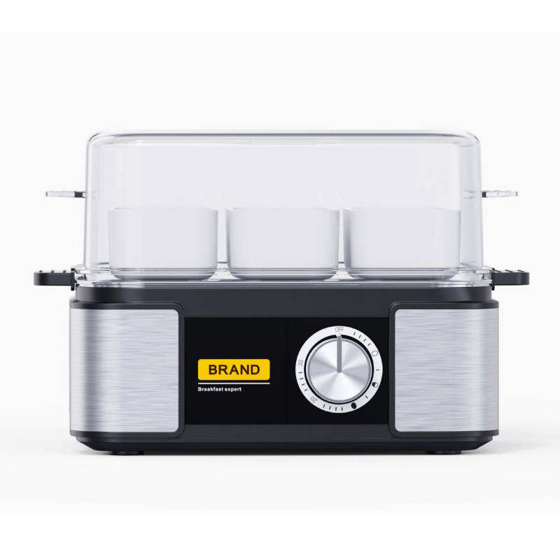 Electric Egg Boiler for 6 Eggs with Auto Shut-off Feature