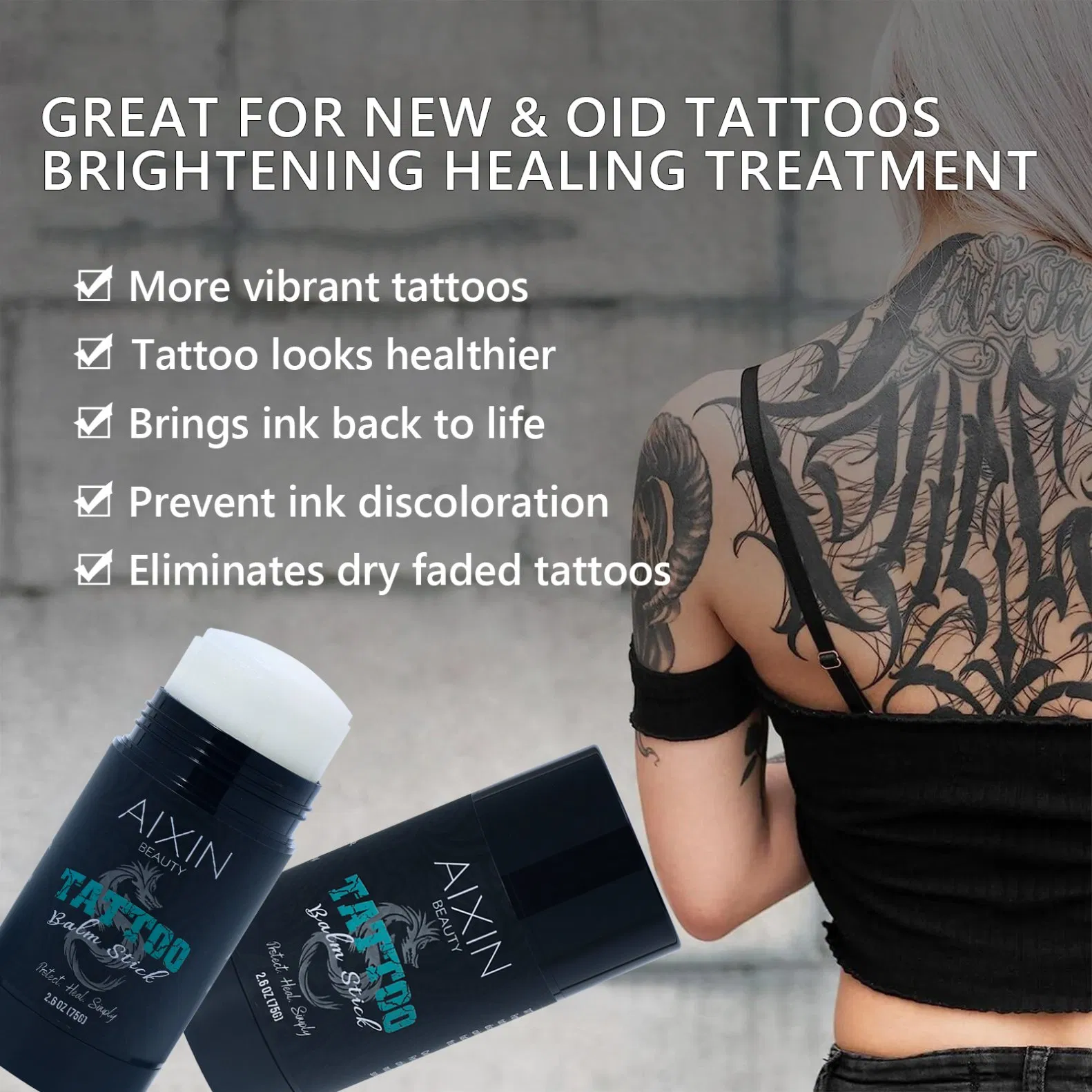 Beauty Cosmetics Skin Care Moisturize Protect Heal Repair Skin Tattoo Aftercare Stick