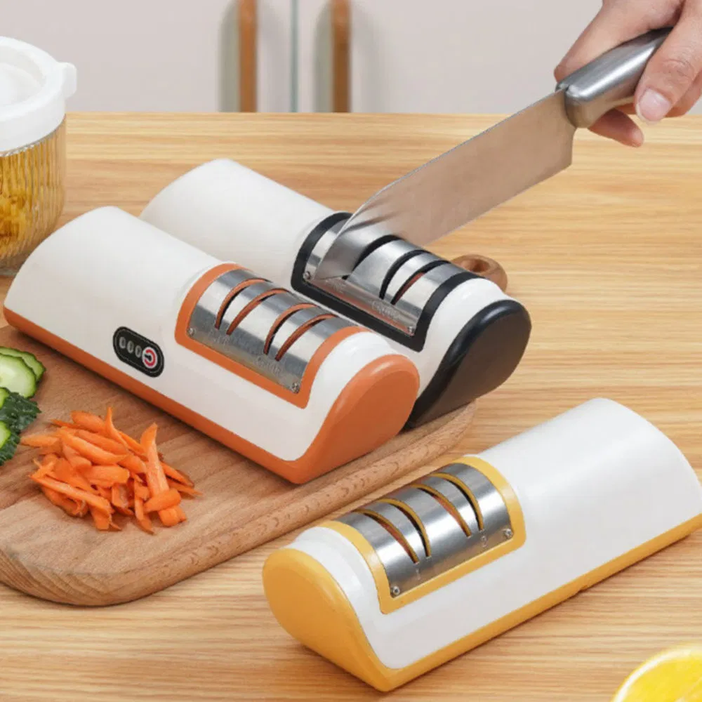Multifunctional Wear-Resistant Fast Electric Knife Sharpener for Sushi Restaurant