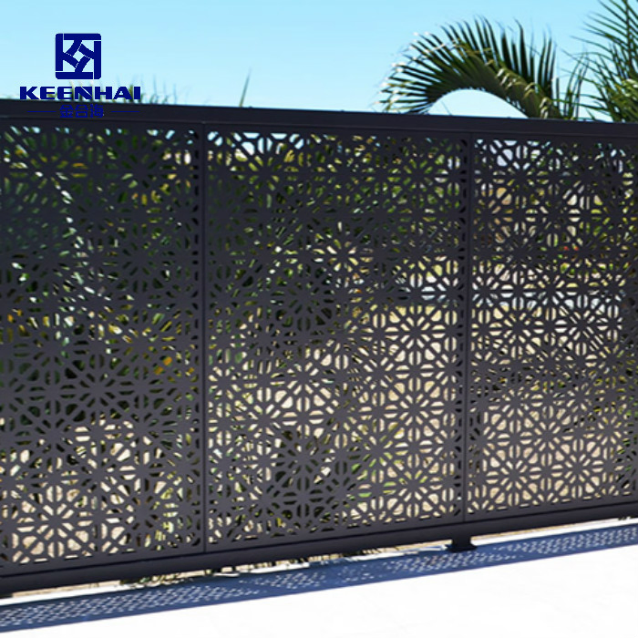 Laser Cut Outdoor Metal Screen Decorative Garden Fencing
