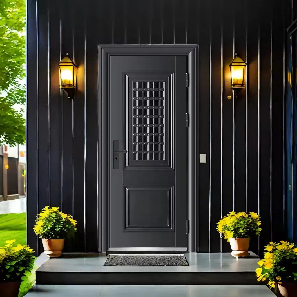 Стальная входная дверь с защитой от взлома и воды