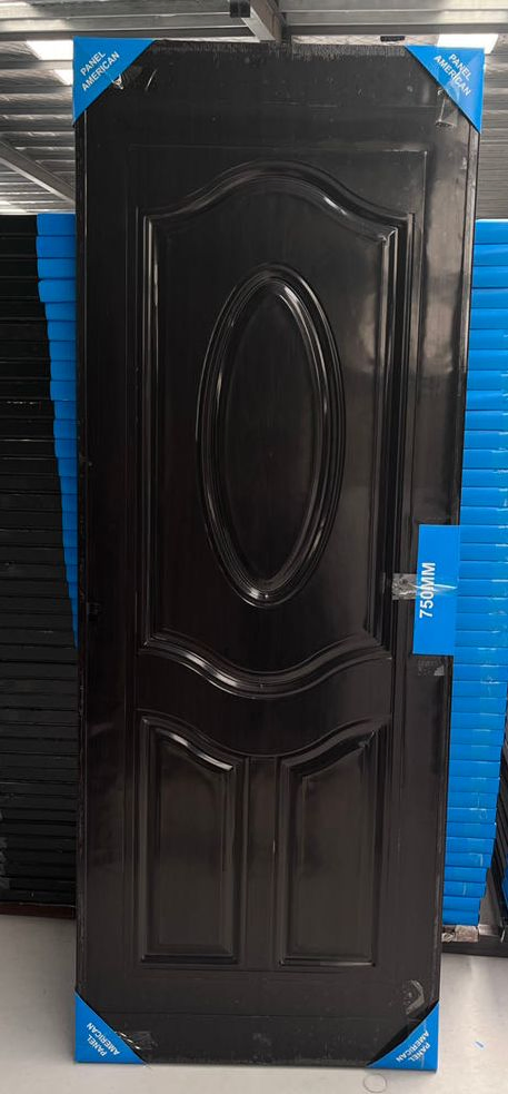 Top Level Black Steel and Wood Composite Door From China