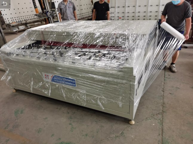 Insulating Glass Production Line Double Glass Window Horizontal Warm Edge Aluminum Spacer Bar Hollow Glass Hot Press Machine