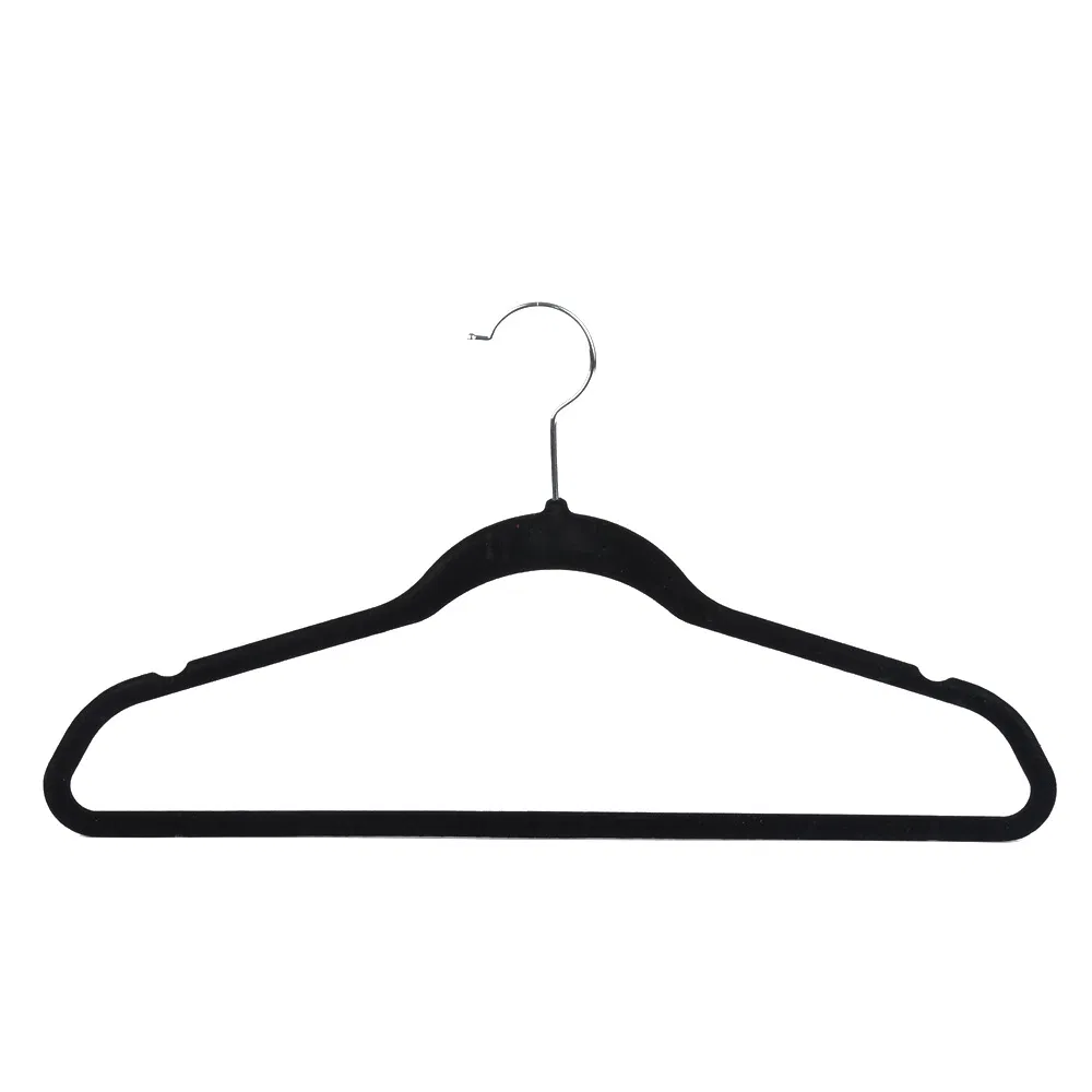 2025 Hot Sell Black Velvet Hangers