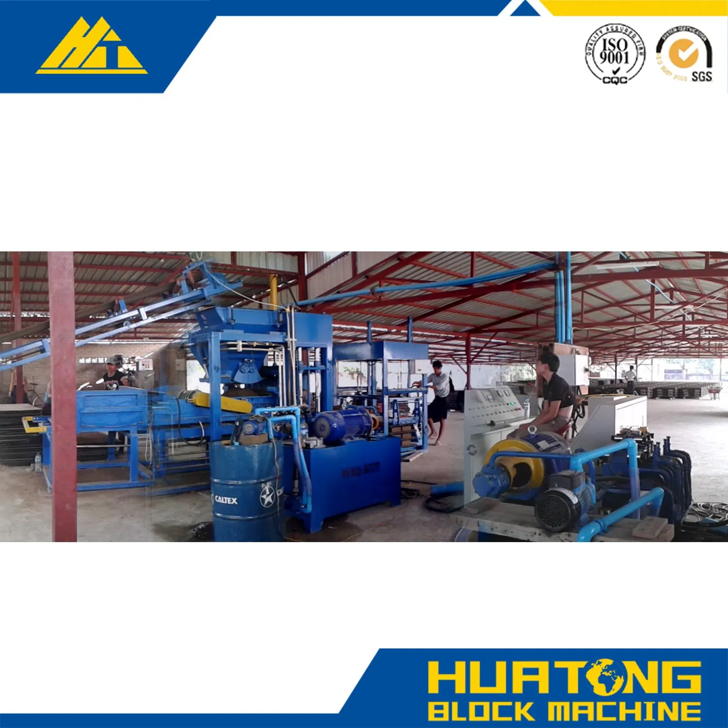 Durable and High Capacity Production Qt5-15 Automatic Concrete Block Making Machine