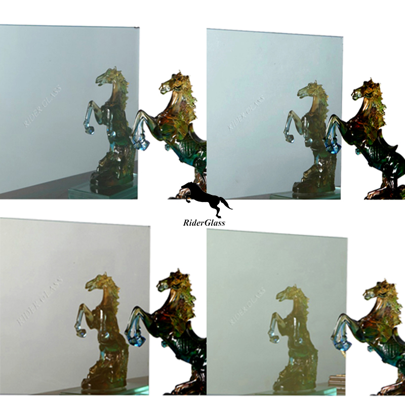 2mm 3mm 4mm 5mm 6mm Half Mirror Glass