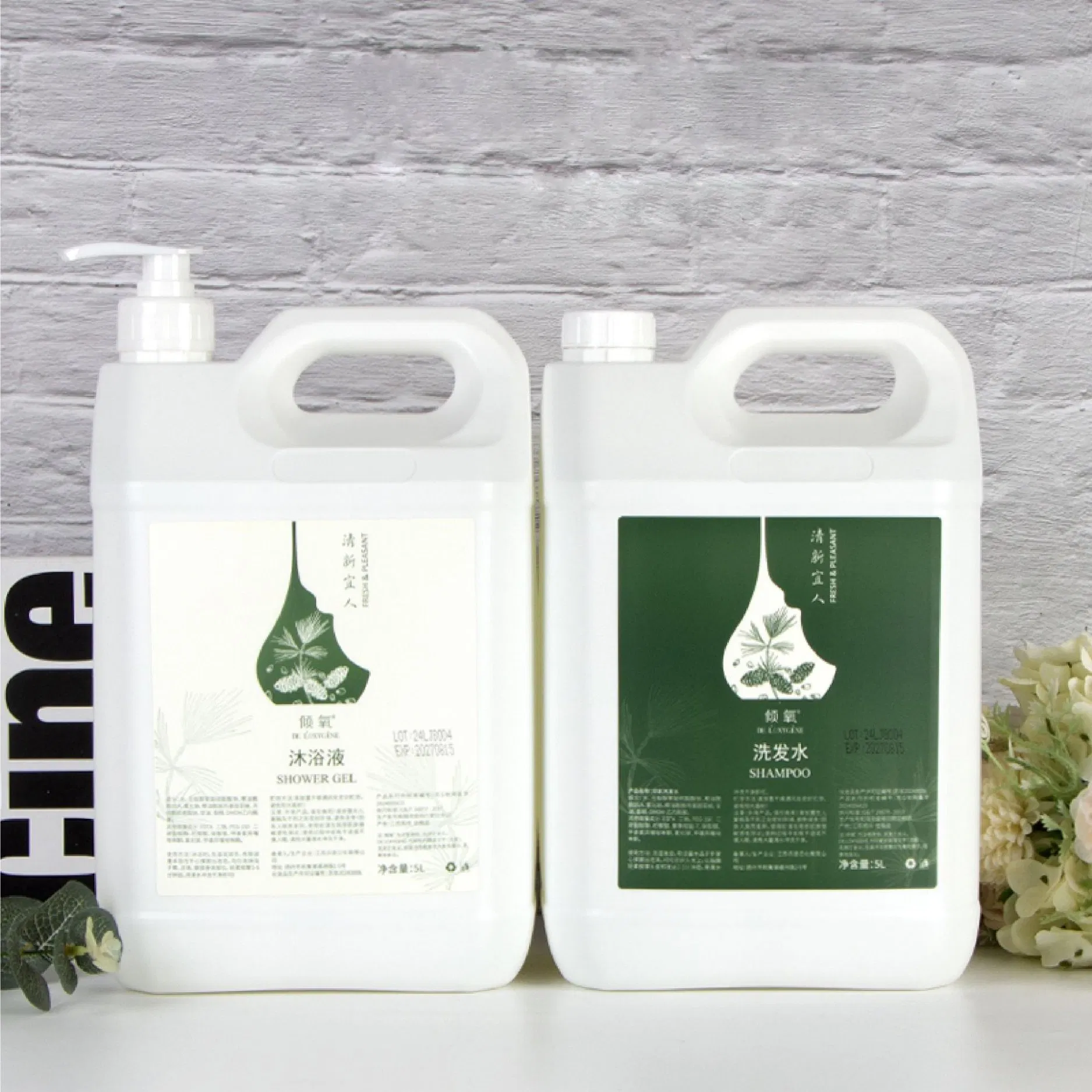 Bulk Packing Customized 5L Refill Shampoo for Hotel Hand Wash Body Lotion