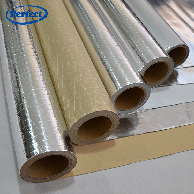 Reflective Insulation Double Side Aluminum Foil Facing