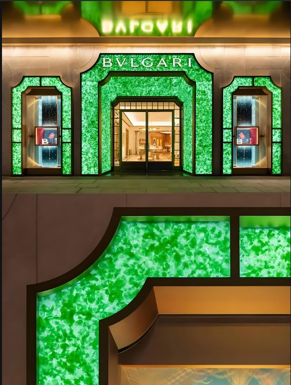 Wall Arts Hot Selling Green Frosted Ice Jade Glass Decorative Glass Sheets Microcrys Tinted Jade Glass for Wall Panels