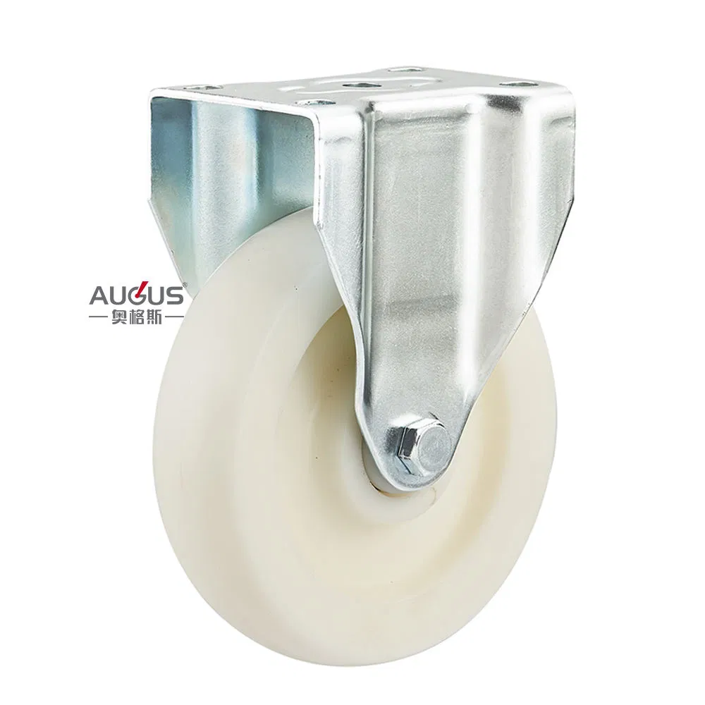 3 4 5 Inch White PP/Nylon Swivel Caster Wheel Industrial Caster