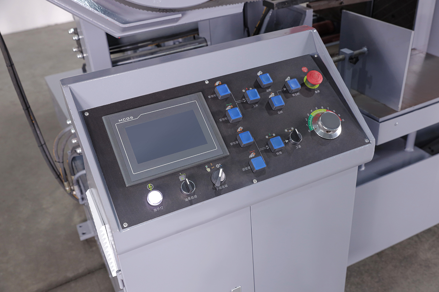 Станок ленточнопильный горизонтальный автоматический гидравлический по металлу H-50N