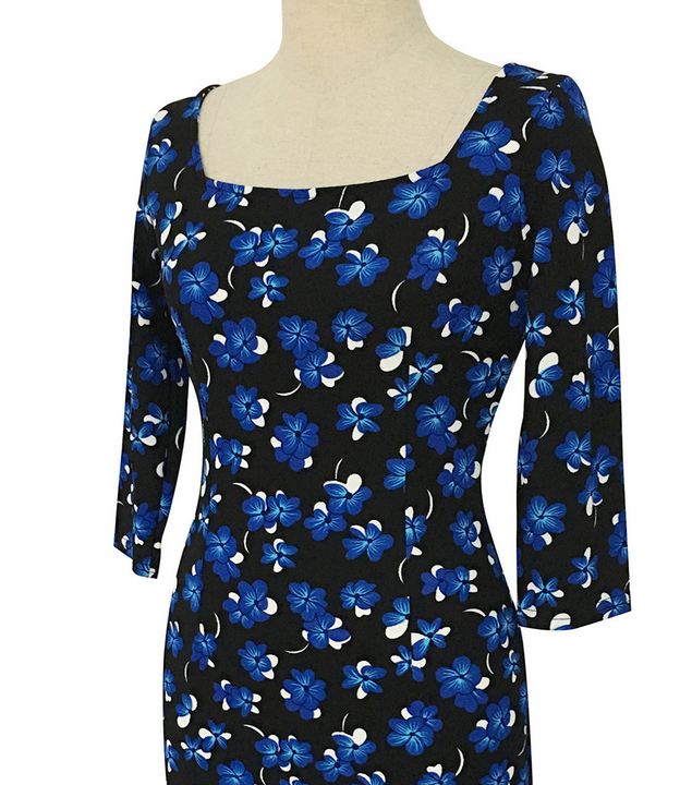 Блуза женская офисная с длинным рукавом