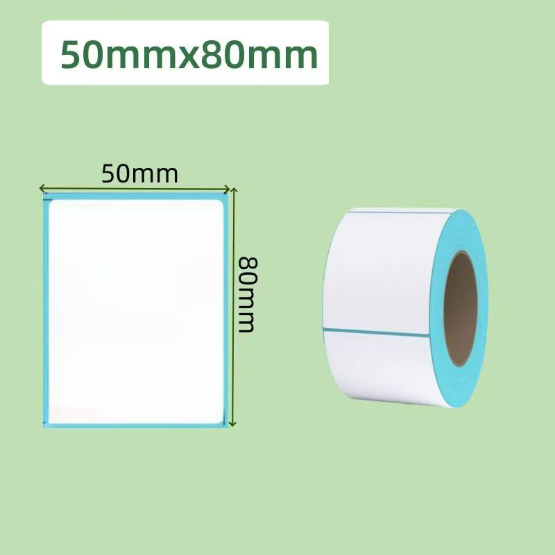 Three-Proof Thermal Label Sticker Rolls for Fresh Food Weighing in Supermarkets