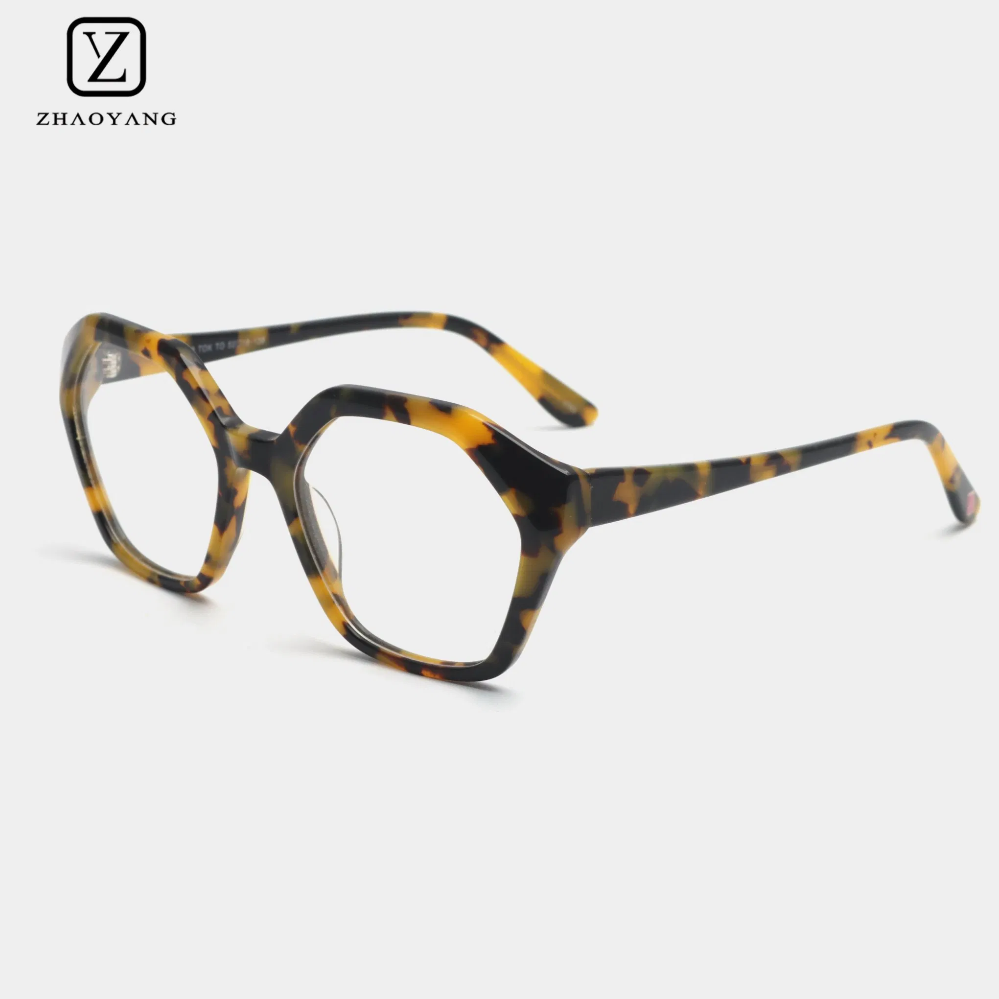 Tortoise Acetate Optical Glasses Frame with Vintage Inspired Look