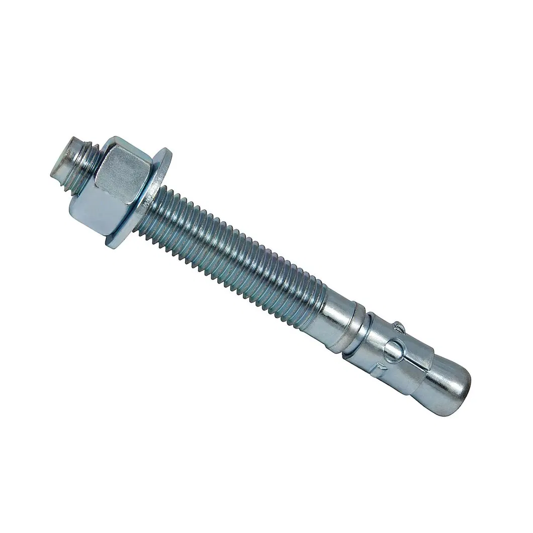 Hot Sale Customized Wedge Anchor Bolt Fastener Carbon Steel Metal Expansion Bolt