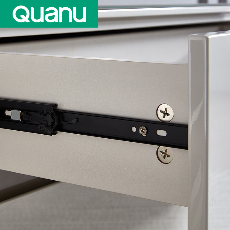 Столик журнальный деревянный глянцевый 2 ящика