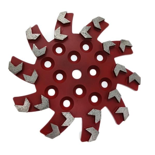 Алмазный шлифовальный круг 250 мм для бетона и металла