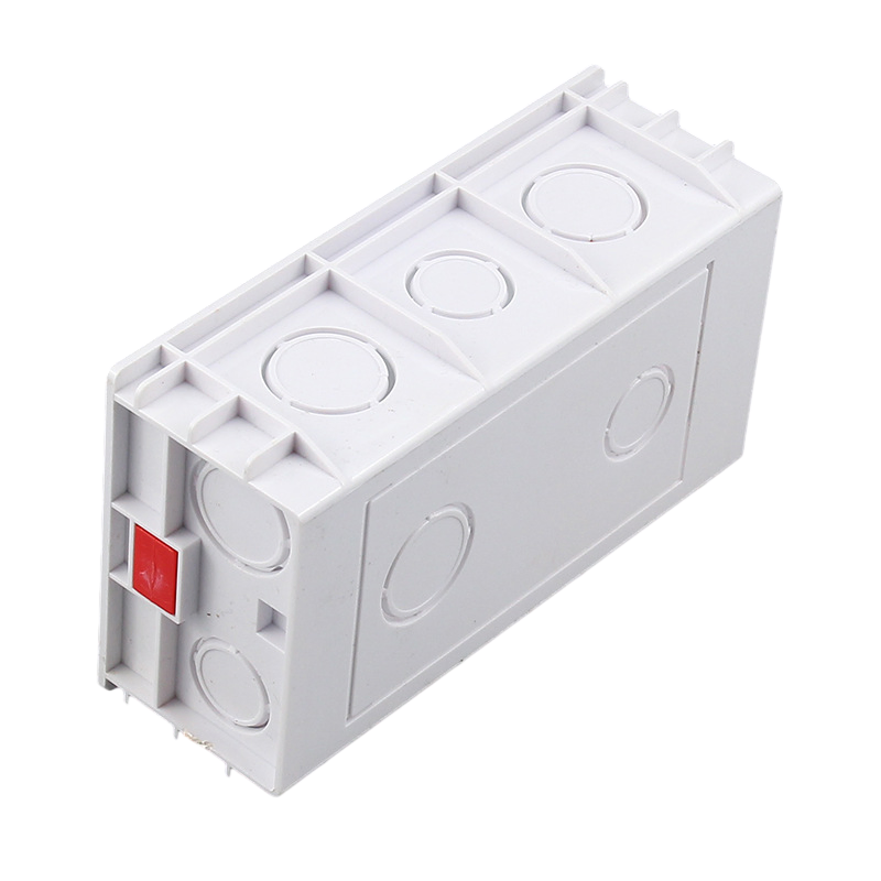 Огнестойкая встраиваемая монтажная коробка для выключателя