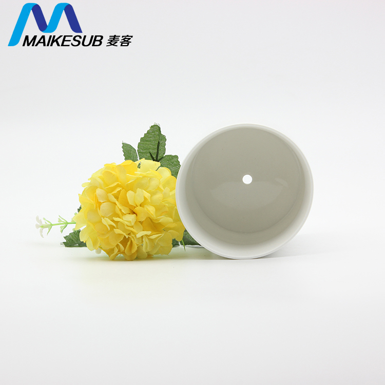 Горшки керамические для суккулентов белые квадратные глазурованные