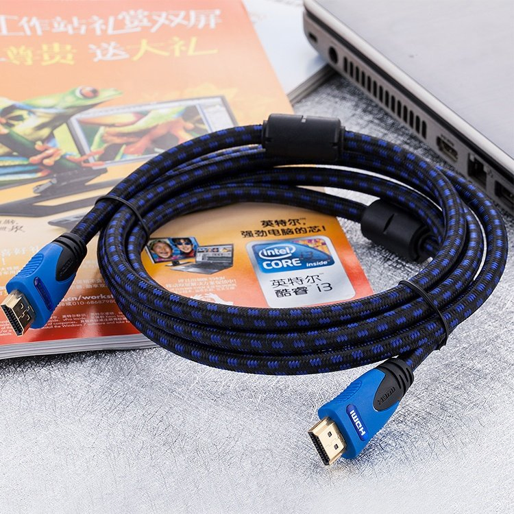 Hot sale 1m 1.5m 1.8m 2m 3m 5m 10m 15m HDMI extension cable 4K 3D 60hz 1080P HDMI male to HDMI male video cable for HDTV monitor and projector