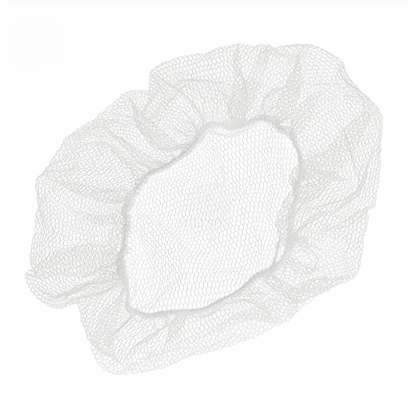 Disposable Breathable Honeycomb Nylon Hair Nets Hair Cover for Food Service Workers