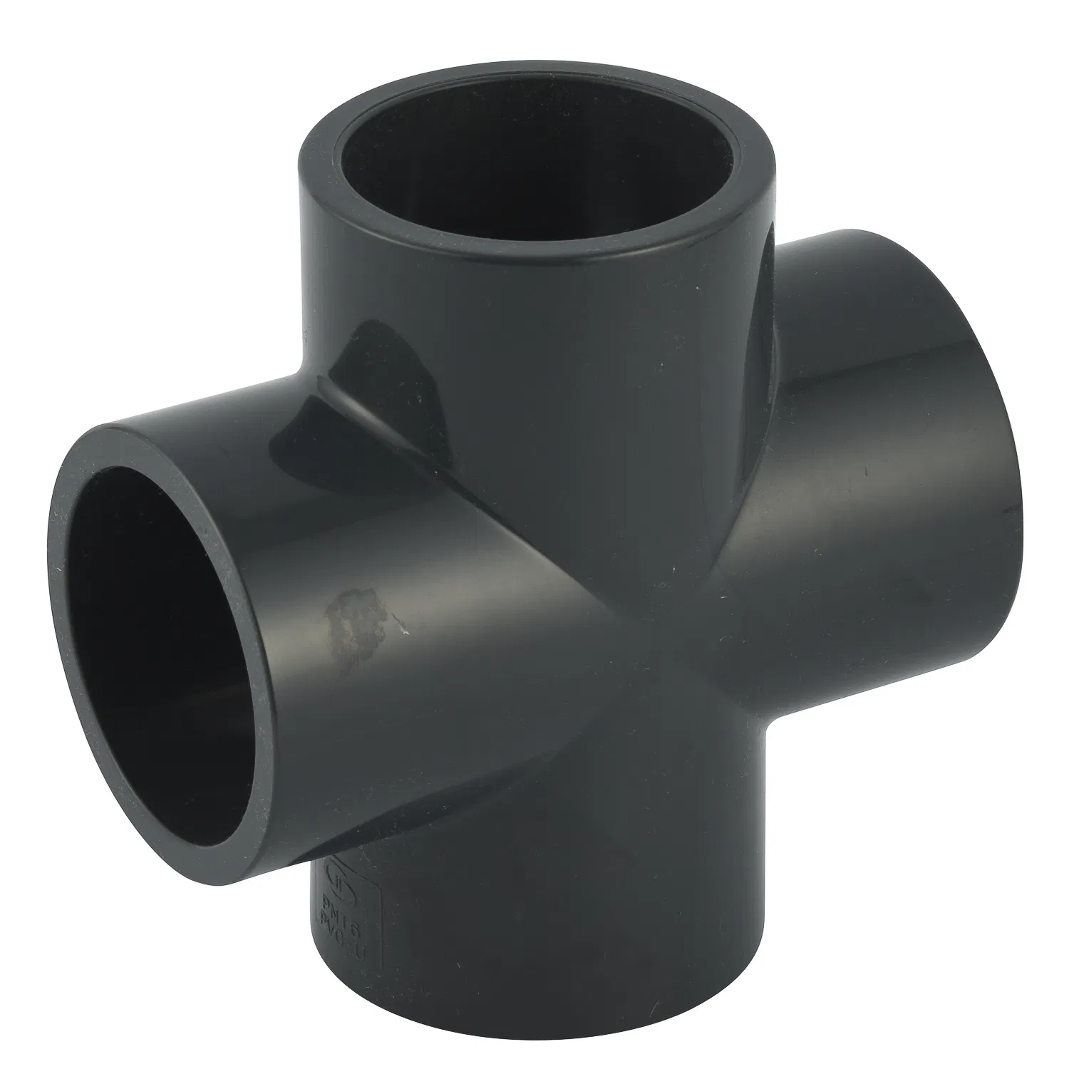 Pn16 PVC Pipe Fitting Plastic Cross Tee for Water Supply