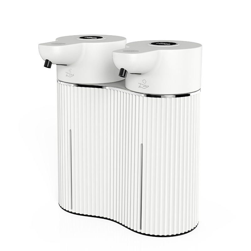 Multifunctional Automatic 2-in-1 Double Head Foam and Gel Touchless Soap Dispenser with Infrared Sensor