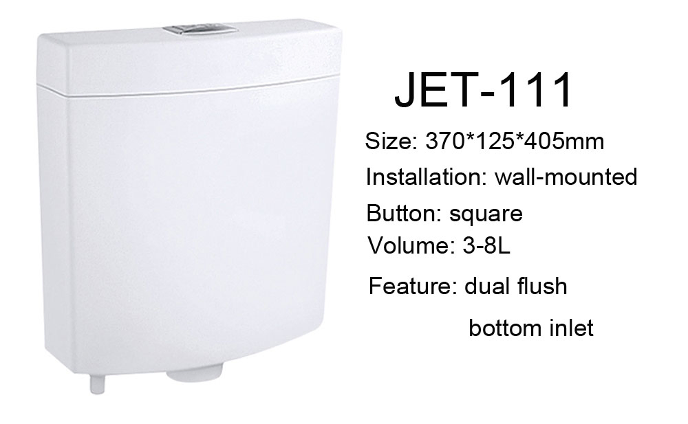 Hot Sale Wall Mounted Plastic Toilet Flushing Cistern Tank