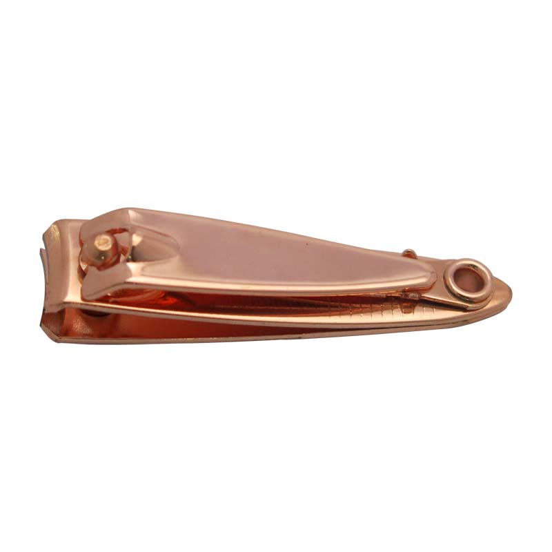 Beauty Instrument Mini Shape Rose Golden Easy to Take with File Nail Clippers (602JRG)