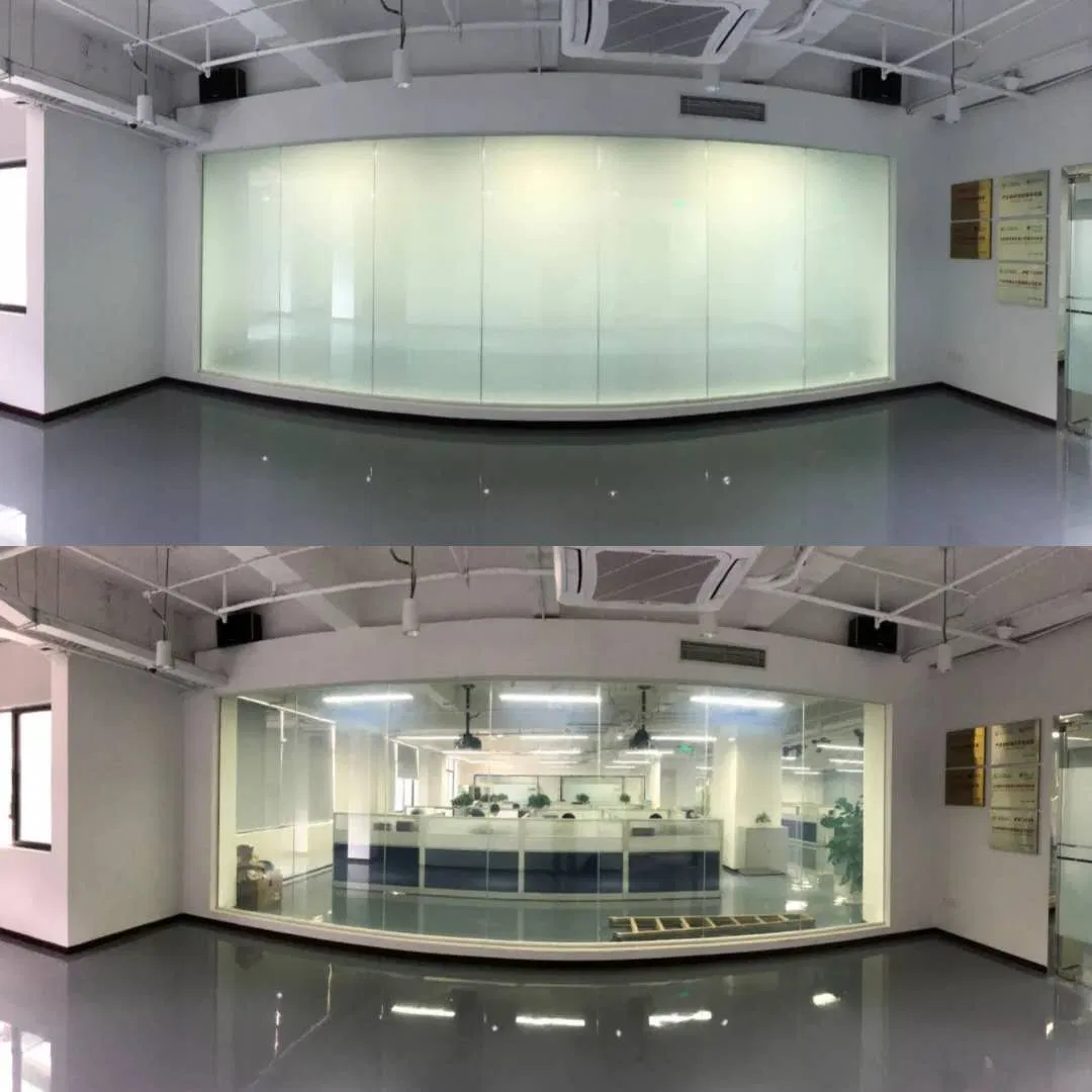 Custom Size Self-Adhesive Switchable Pdlc Smart Glass Film
