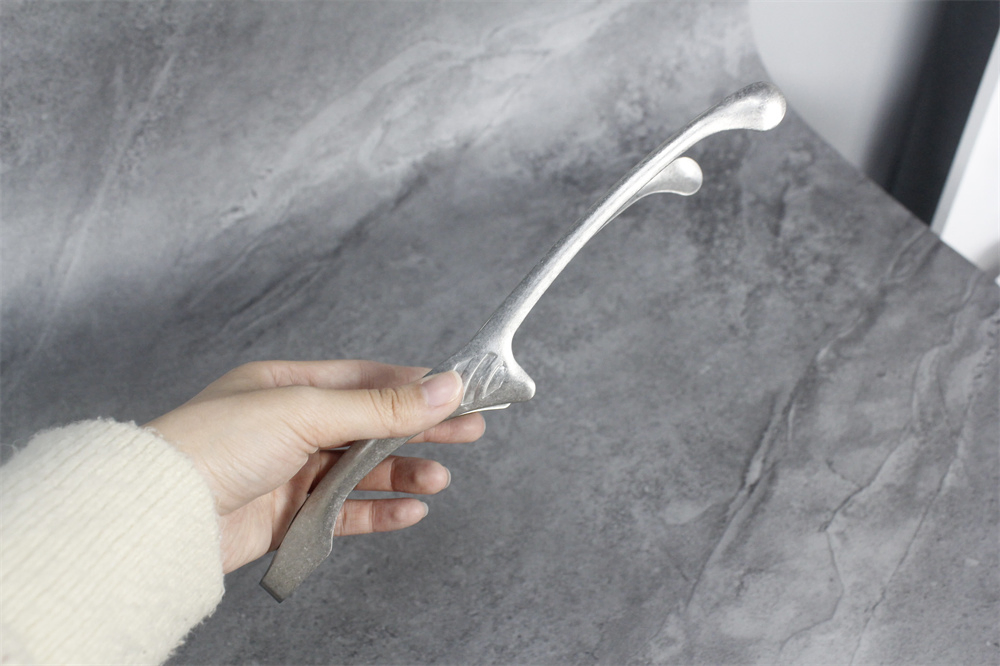 Camping Outdoor Barbecue Tools Stainless Steel Clip Clamps Kitchen Food Serving Tong