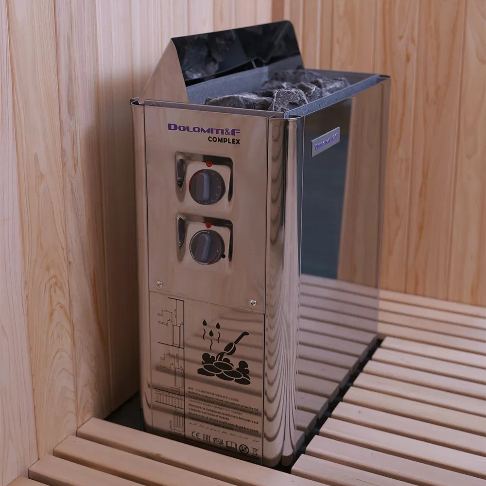Обогреватель для сауны Dolomiti&F, 6 кВт, нержавеющая сталь
