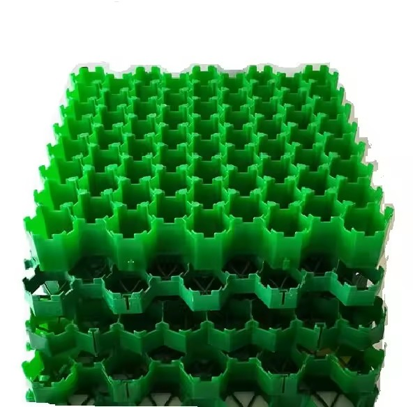 Grass Grid Pavers for Driveway Grid Paver Polymer HDPE Geocell Grass Paver 500mm*500mm*68mm