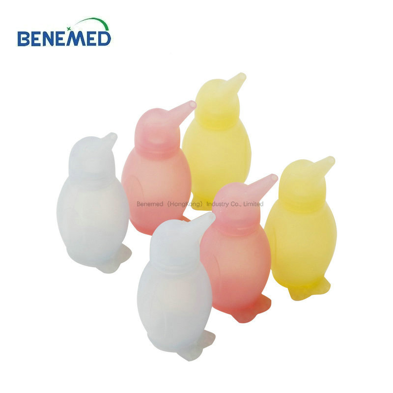 Silicone Re-Usable Penguin Sniffer Baby Sniffing Preventing Suck Snot Newborn Baby Children's Sucker Cleaner Nasal Aspirator