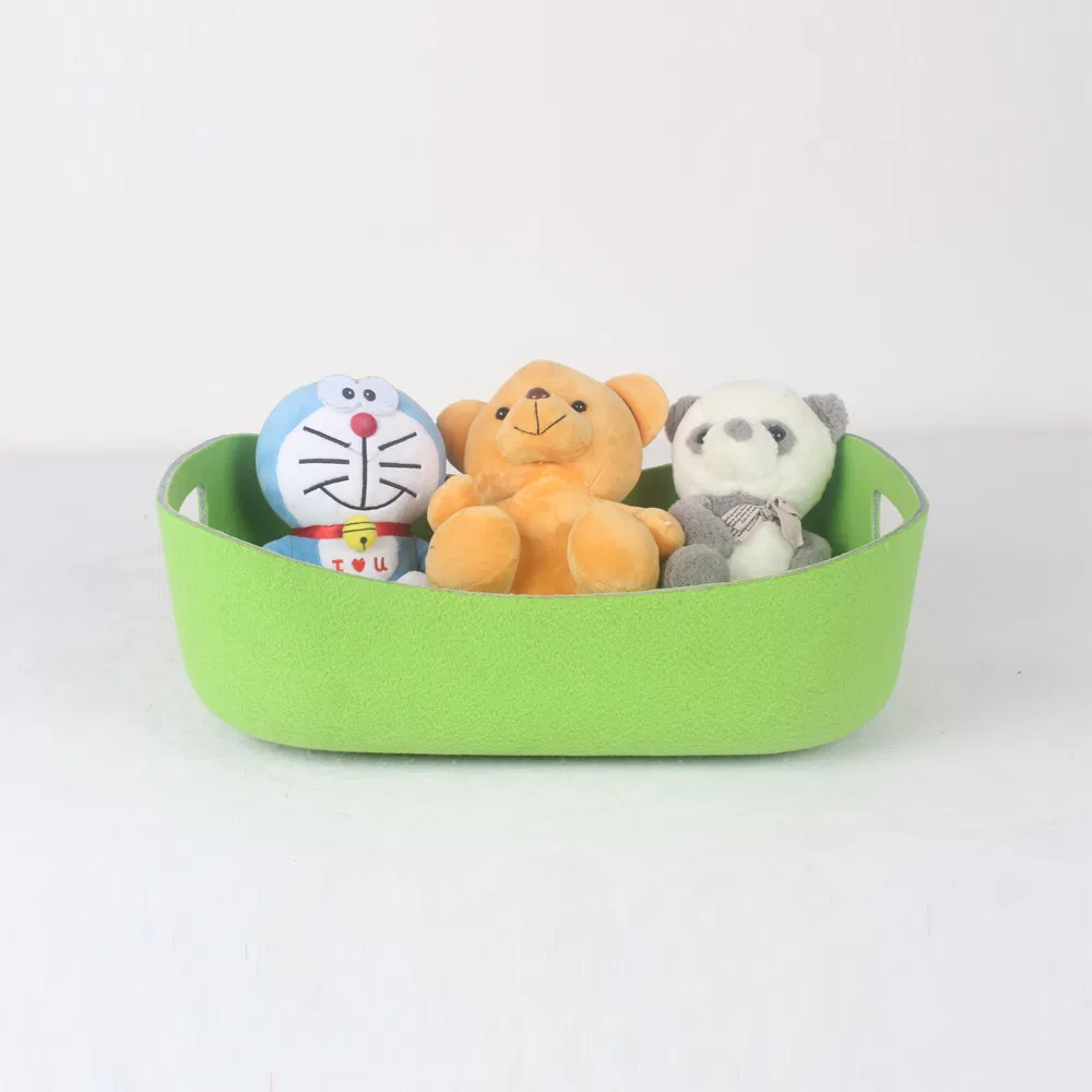 Factory Hot Sale Cloth Storage Boxes Closet Organizer Pet Felt Cereal Container for Clothes Socks