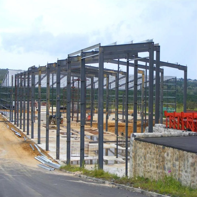 High Seismic Performance Galvanized Steel Structure Workshop in Quanzhou