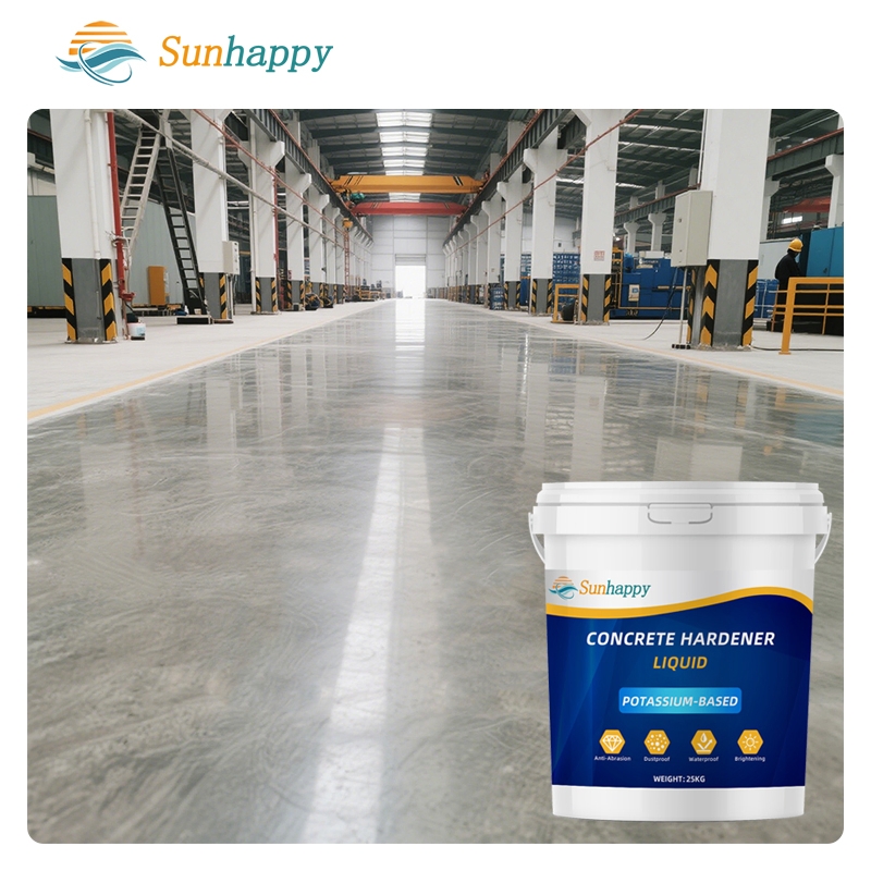 Cement Concrete Curing Agent Sand Fixing Agent Anti-Spalling Agent Waterproof Liquid Concrete Floor Hardener