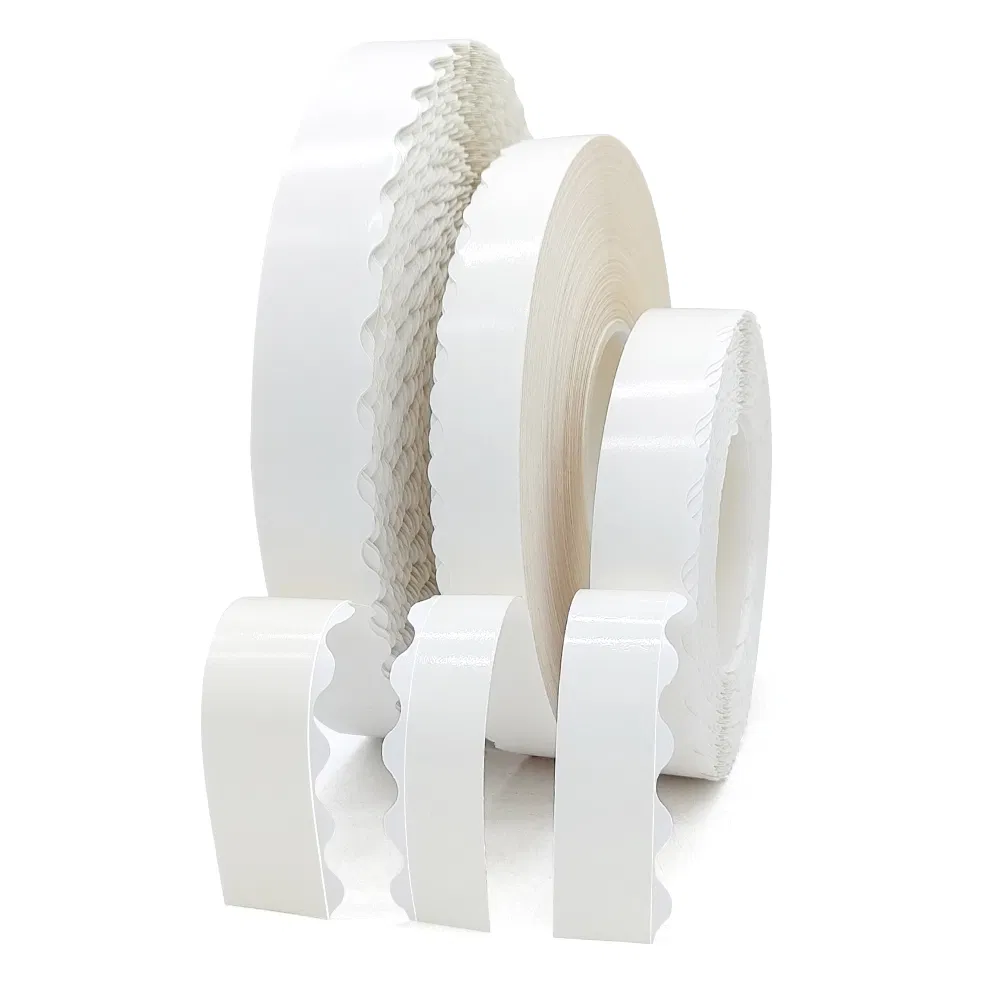 Environmental Zipper Double Side Tape Wave Edge Lace Tissue Paper Double Sided Tape for Carton Sealing