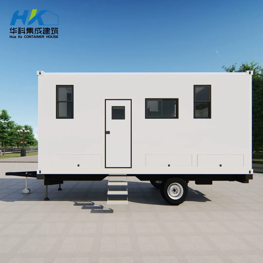 20FT Fiberglass Prefab Prefabricated Tiny Caravan /Trailer House.