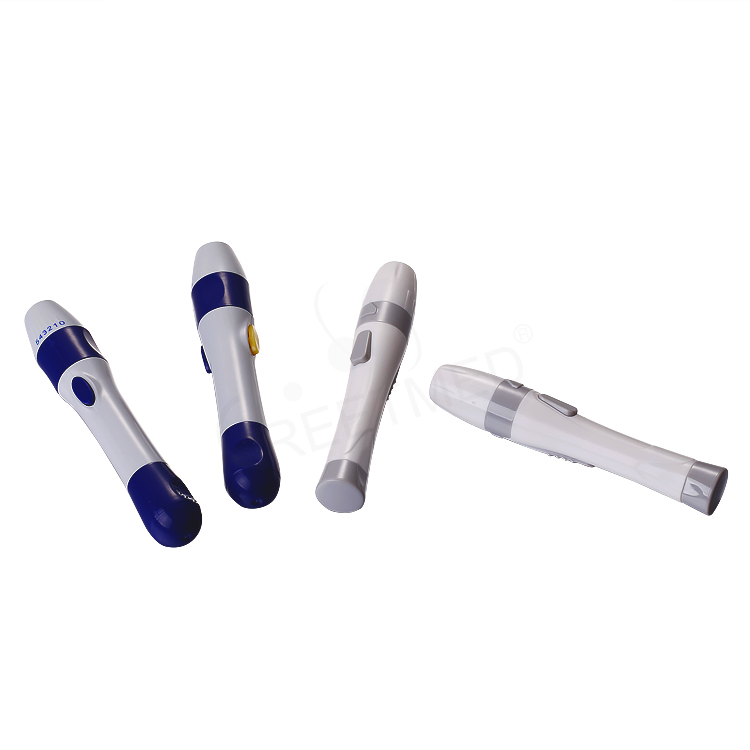 Automated Pen Type Lancing Device Blood Pen