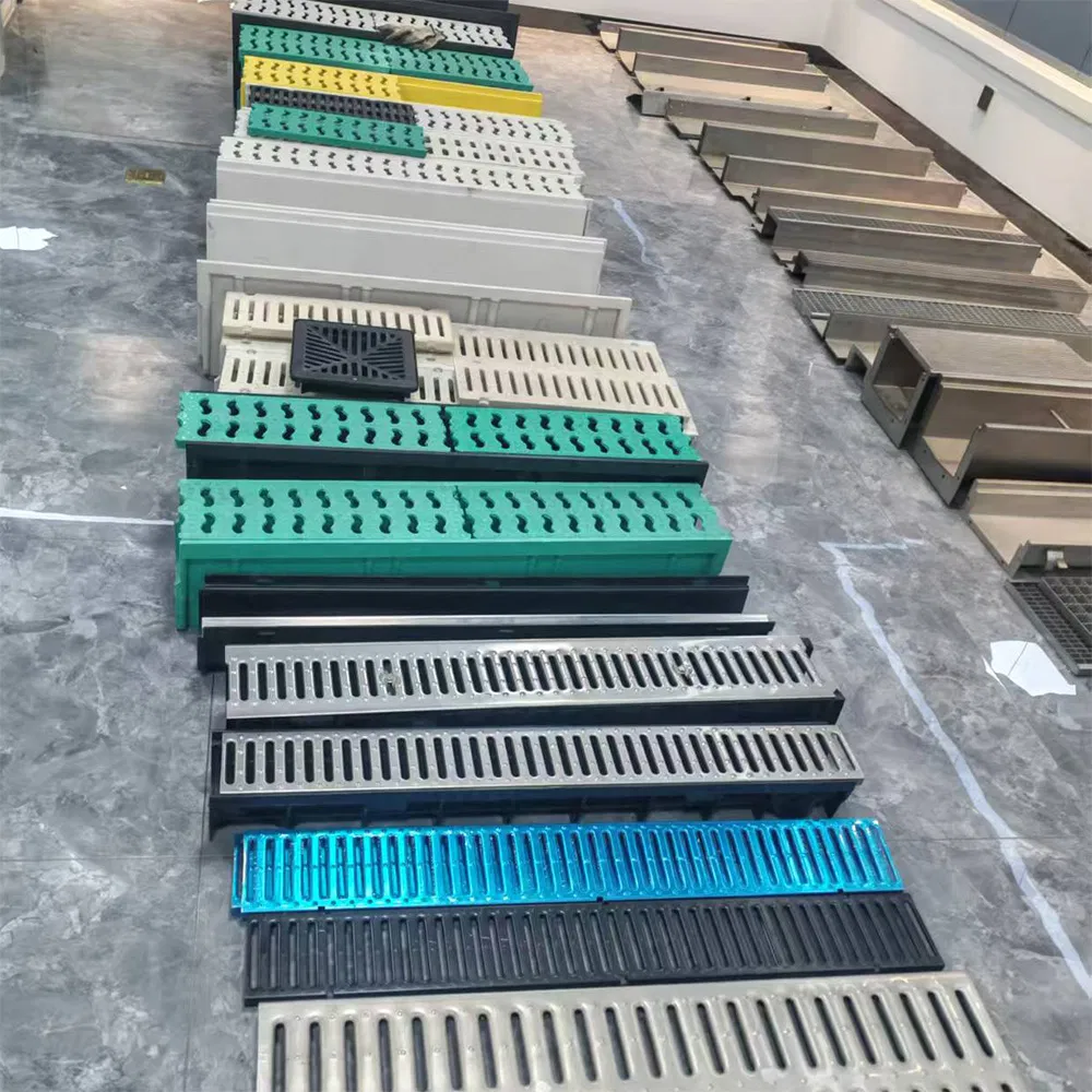 Customized Stainless Steel Channel Rainwater Drainage Ditch Linear Linear Drain