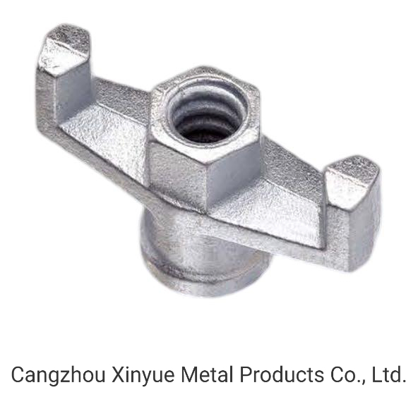 Анкерная гайка-бабочка трехлепестковая с квадратной пластиной