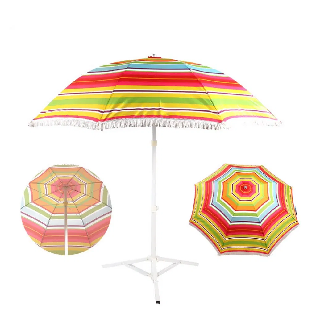 Пляжный зонт от солнца складной с UV-защитой