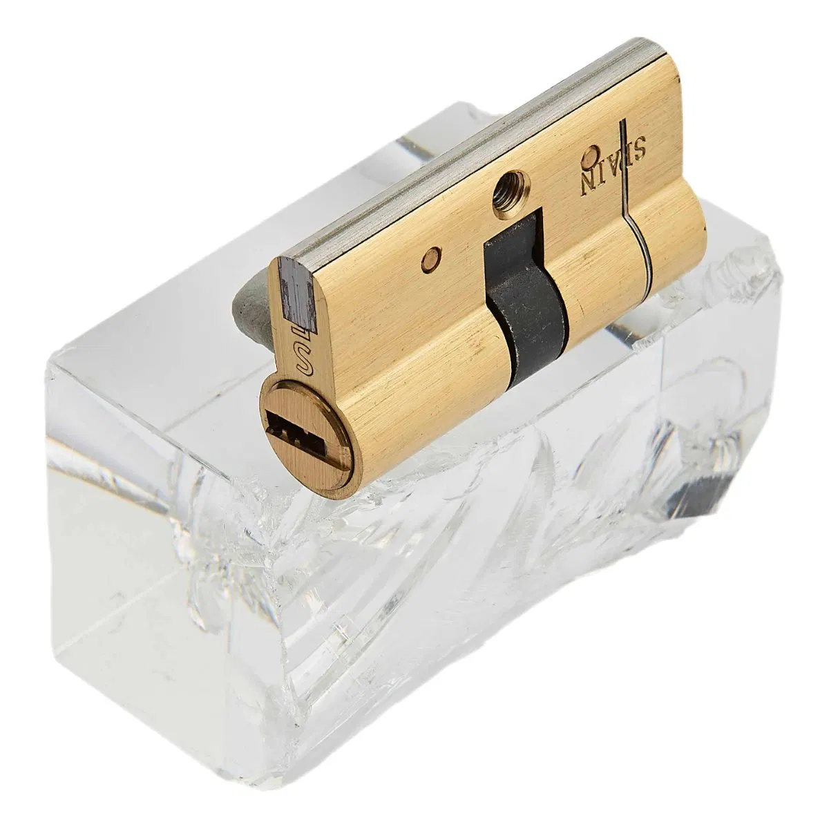 Customized Round Thumbturn Mortise Lock Cylinder Security Entrance Function Mortise Door Cylinder