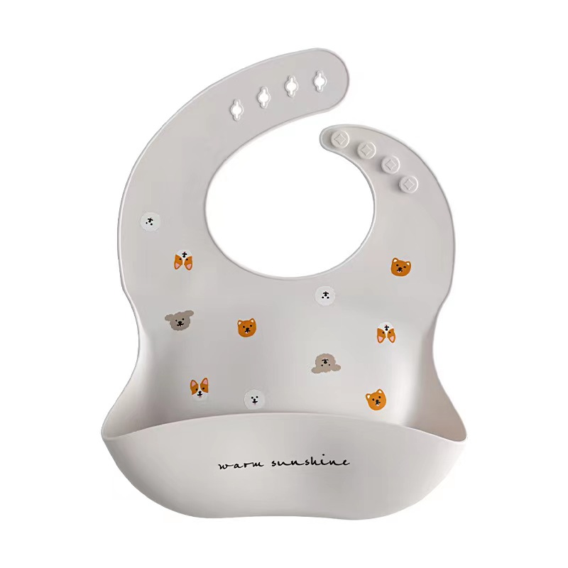 Toddler Printed Feeding Feeding Bib BPA Free