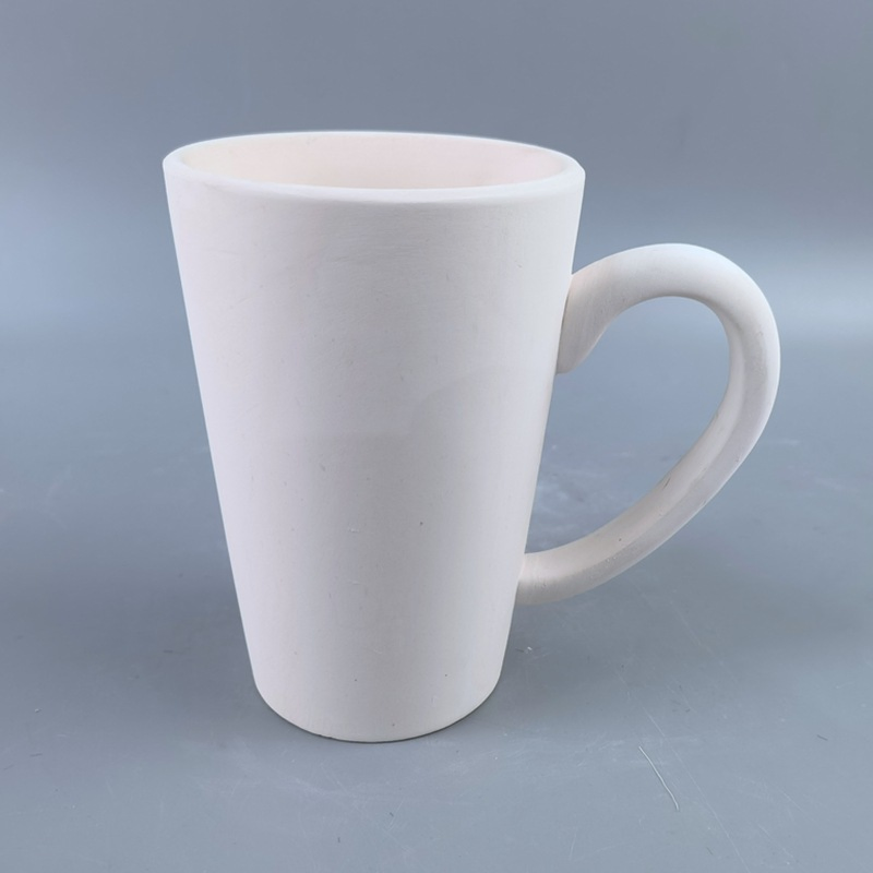 Wholesale Most Popular DIY Cup Unglazed Bisque Crafts Custom Ceramic Multi-Shaped Mug